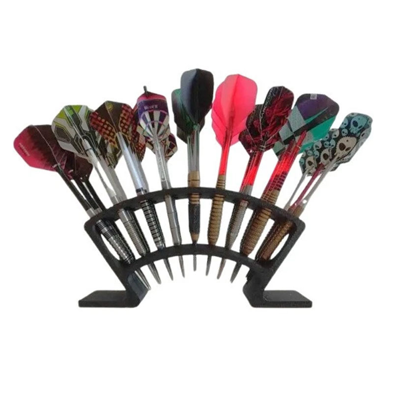 27-Slot Dart Stand with Holder | Large Capacity Dart Storage