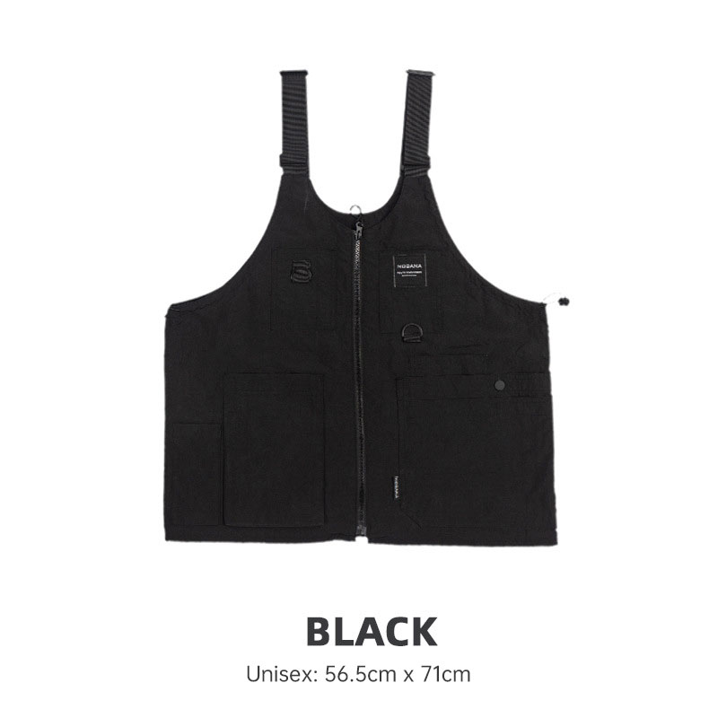Multi-Pocket Sleeveless Vest, Camping Fishing Work Travel Hiking Shoulder Bag Waistcoat, Unisex