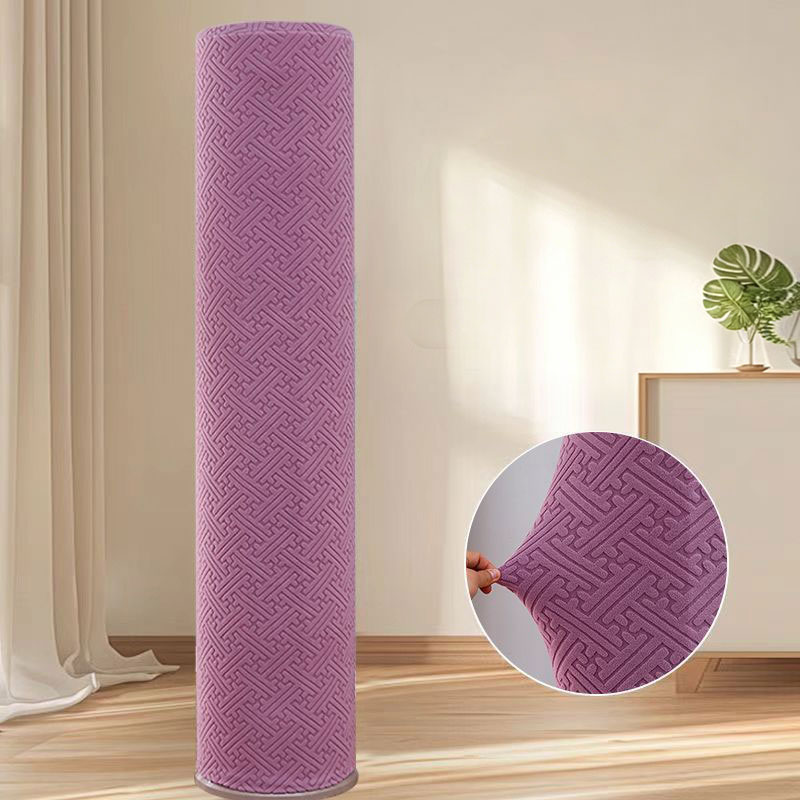 Minimalist Standing Air Conditioner Dust Cover - Cylinder Shape, High Elasticity, Universal Fit for
