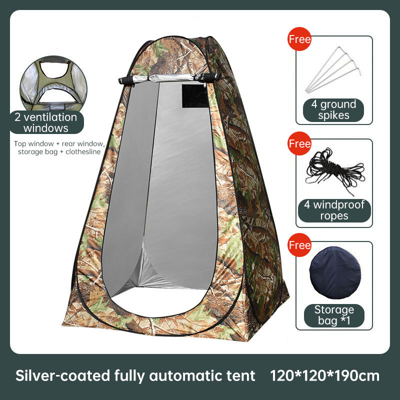 Portable Outdoor Camping Tent: Single Person, Changing Room, Shower, Storage/Fishing/Photography