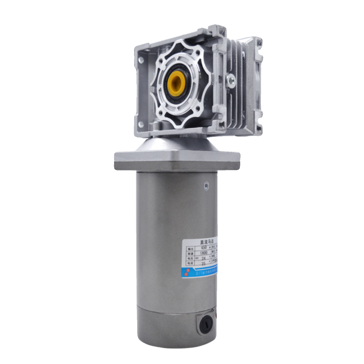 DC/12V gear motor worm gear reducer