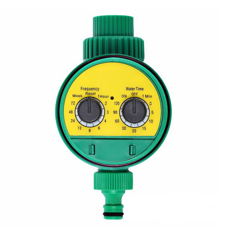 Digital Programmable Water Timer for Garden Irrigation - LCD Display, Automatic On/Off, Weatherproof