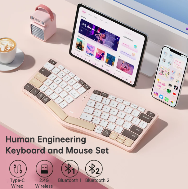 Ergonomic Bluetooth Keyboard 2