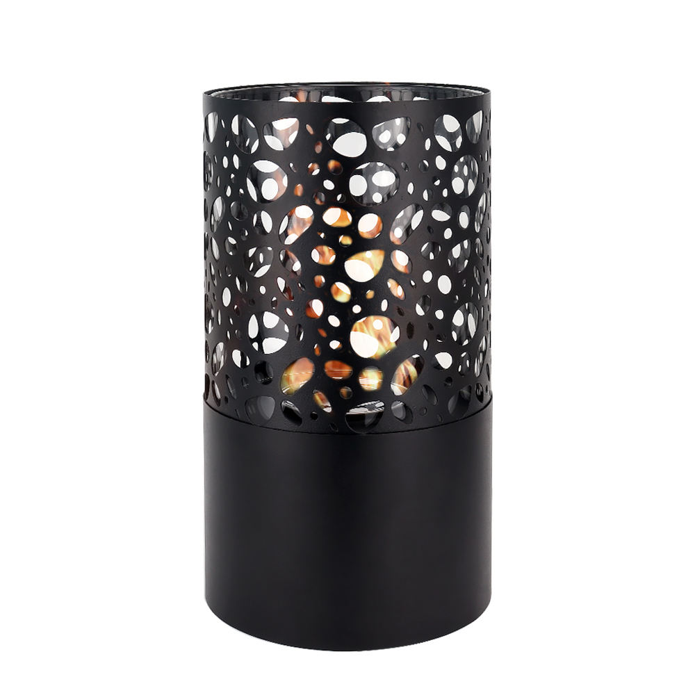 Desktop hollow fireplace mini fireplace indoor metal