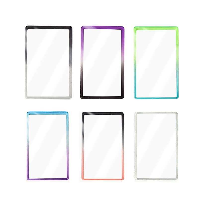 Glitter Gradient PSA Card Protector, Silicone Cover for PSA 35/10 Slabs, Sparkle TPU Sleeve for