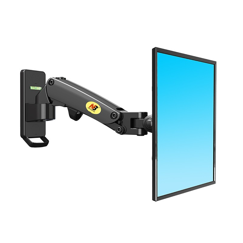 NB F120 Wall-Mounted Monitor Arm (Gas Spring)
