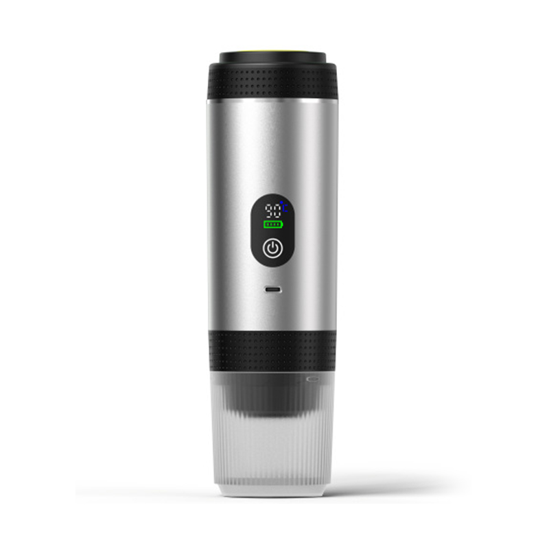 Portable Espresso Machine w/ Digital Display – 3-in-1 Capsule & Ground Coffee Maker for Travel