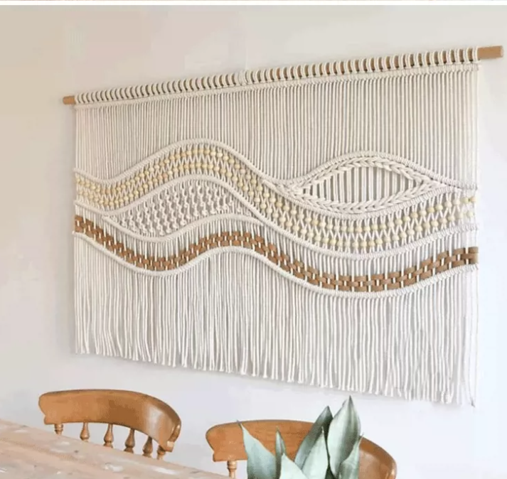 Neutral Woven Wall Hanging