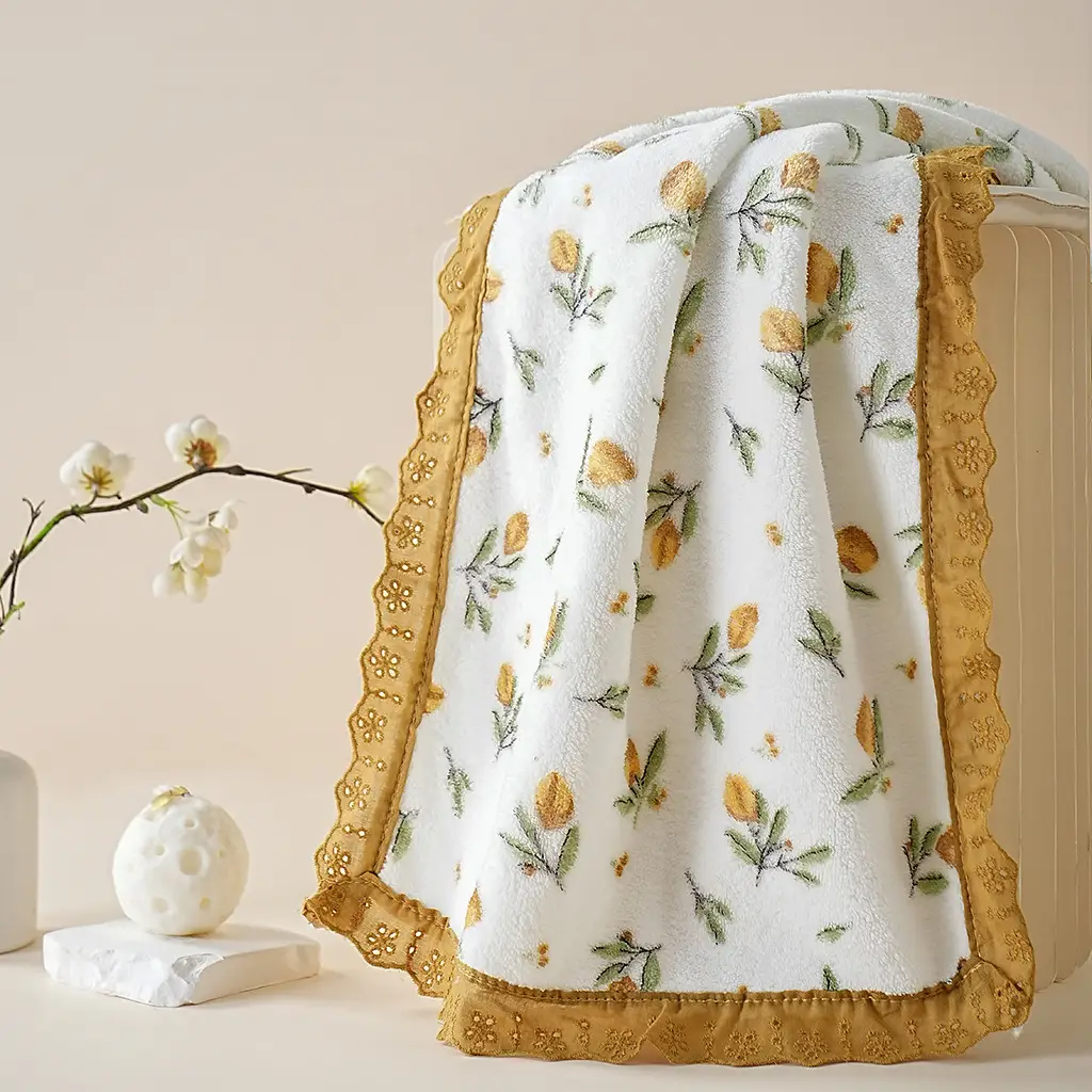 Toalla de baño con estampado floral, imagen 10