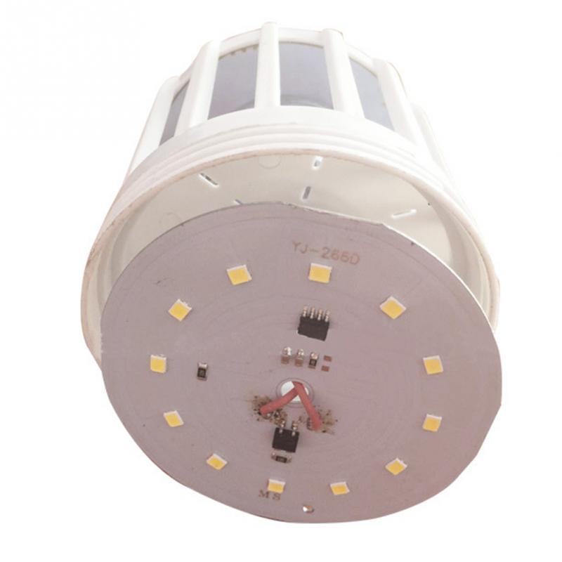 Round LED circuit board visible on the underside of the bulb