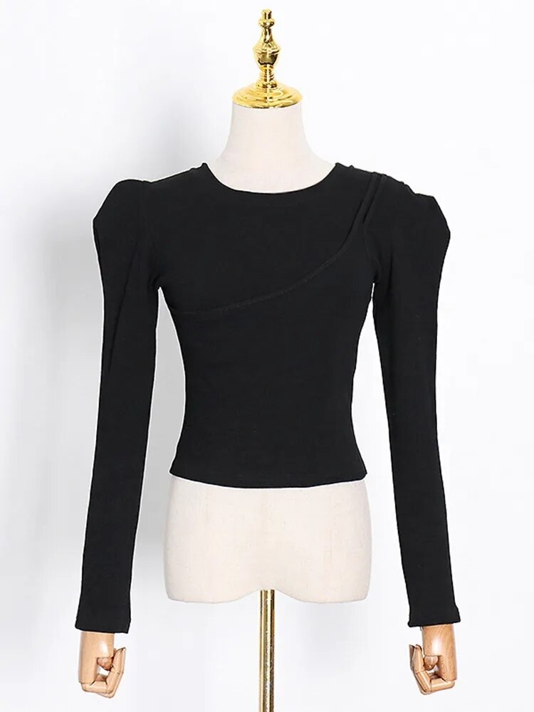 TWOTWINSTYLE-Autumn-Puff-Sleeve-T-Shirt-For-Women-Round-Neck-Long-Sleeve-Solid-Minimalsit-Skinny-T.jpg_.webp (4).jpg