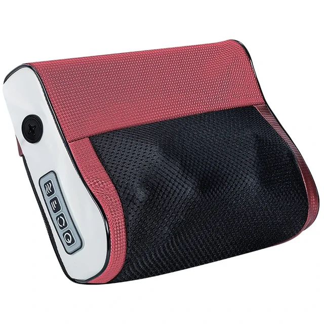 Massage pillow in a relaxed evening setting