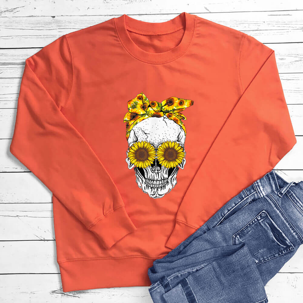 3-6-9orange1-sunflower skull