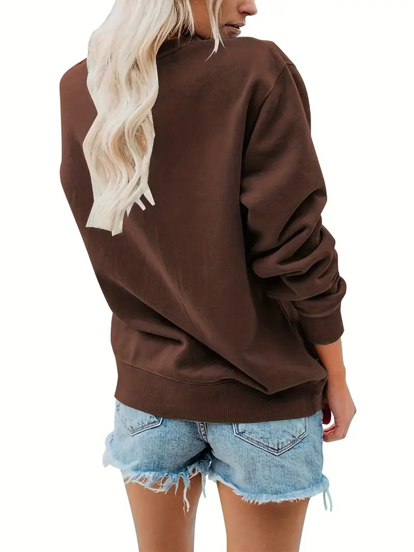 Heart Print Sweatshirt
