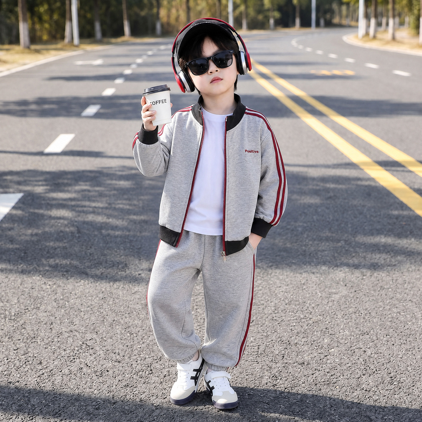 Boys Two-Piece Set Casual Sport Autumn Outfit