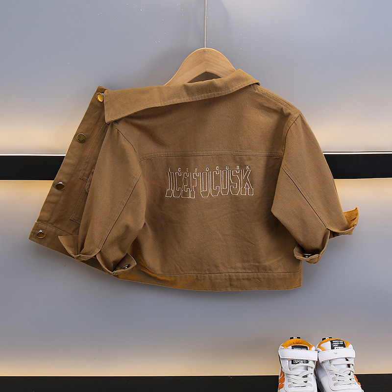 Boys' Spring Autumn Casual Jacket Stylish Cool Style Long Sleeve Outerwear