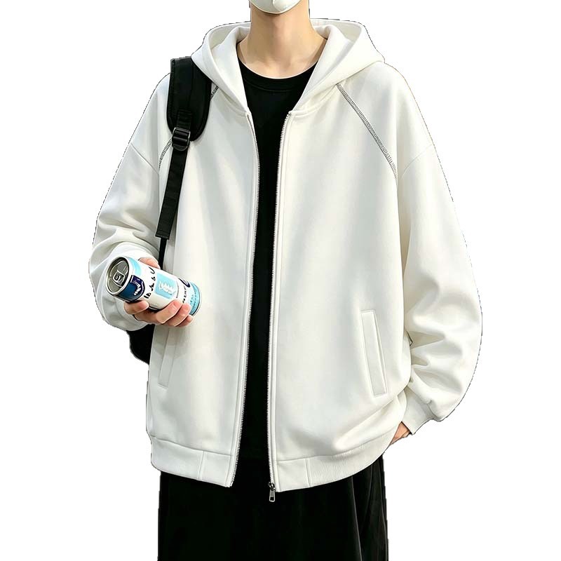 Casual Hooded Sweatshirt Sports Pullover Jacket Top