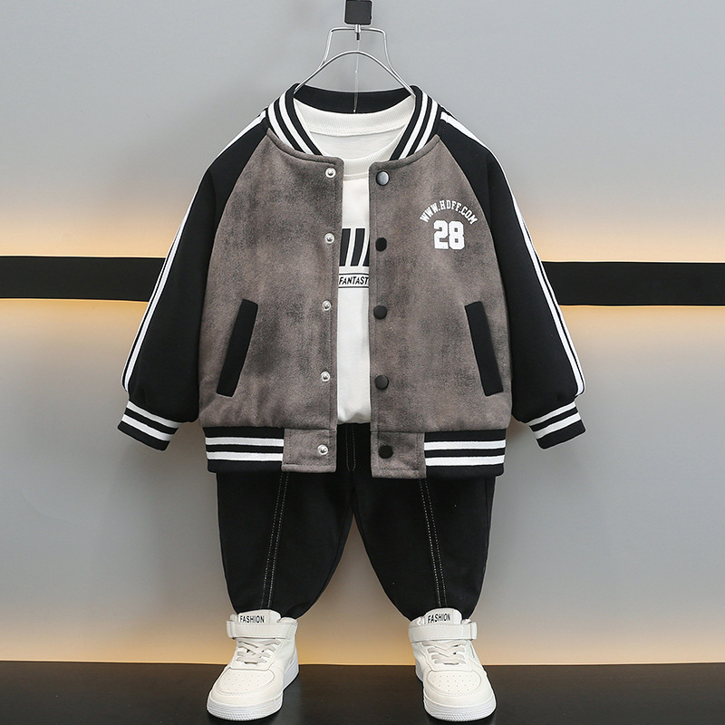 Toddler Boys Baseball Jacket