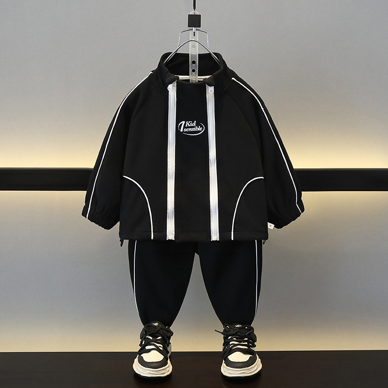 Boys Two-Piece Jacket Sportswear Set