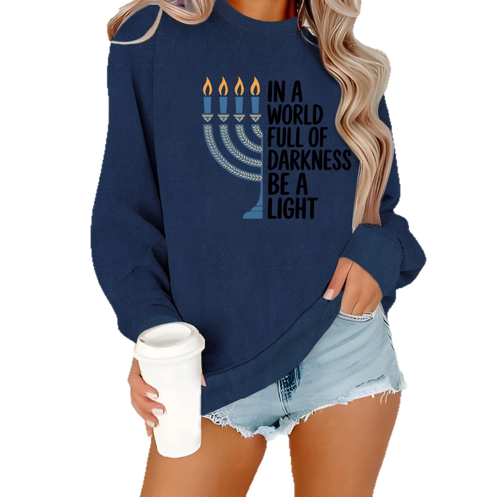 Long sleeved fleece hoodie
